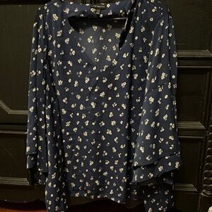 Lane Bryant Floral Blouse - size 26/28